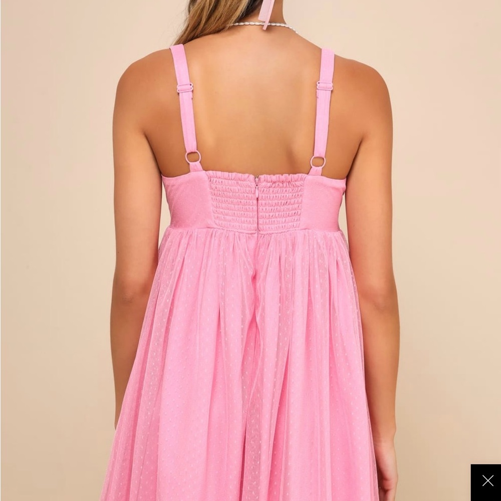 Lulu’s Pink Mini Dress - Picture 2 of 5